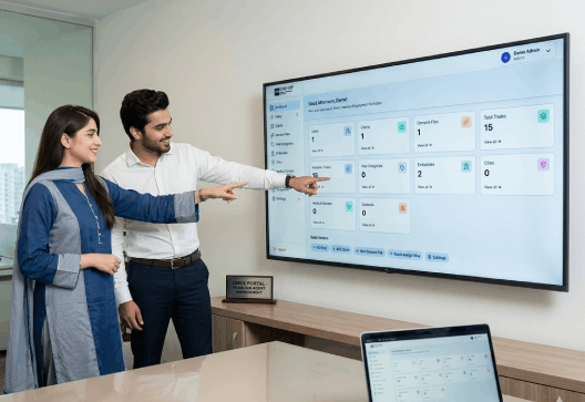 OEP Management Portal — recruitment management, clients, demand files and candidates
